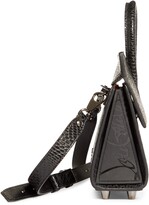 Thumbnail for your product : Christian Louboutin Mini Paloma Snake Embossed Leather Satchel