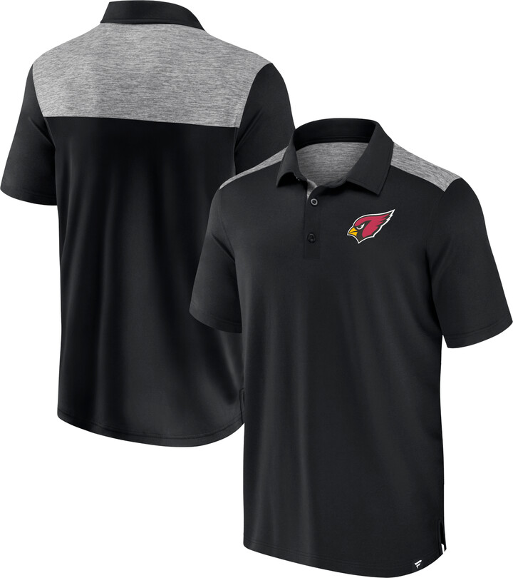 Men's Fanatics Black Arizona Cardinals Long Shot Polo
