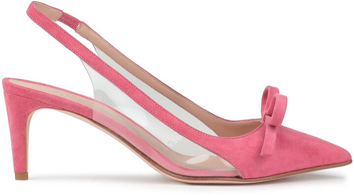 light pink slingback heels
