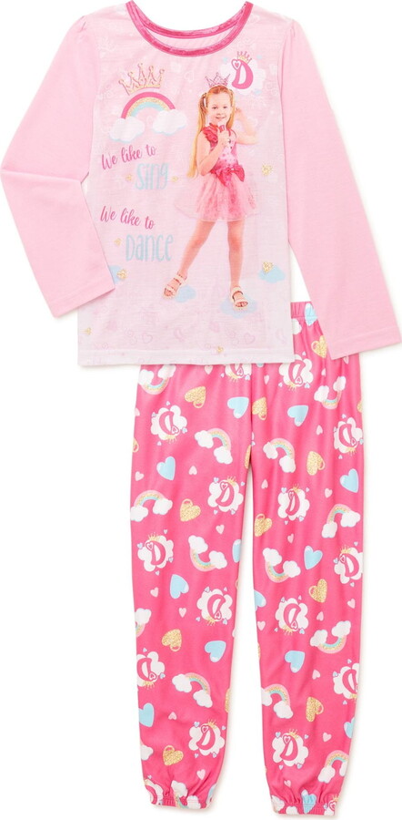 Love, Diana Love Diana Girls' Pajama Set, 2-Piece, Sizes 4-10