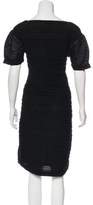 Thumbnail for your product : Fendi Rib Knit Midi Dress