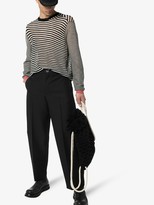 Thumbnail for your product : Ann Demeulemeester Striped Wool Sweater