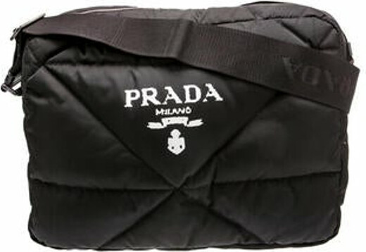 Only 358.00 usd for PRADA Tessuto Nylon Quilted Chain Crossbody
