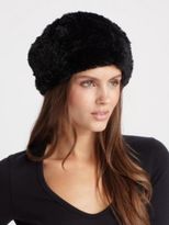 Thumbnail for your product : Saks Fifth Avenue Rabbit Fur Beret