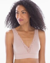 Thumbnail for your product : Soma Intimates Wireless Plunge Lace Trim Bra