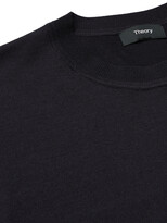 Thumbnail for your product : Theory Slim-Fit Wool Sweater - Men - Purple - XS