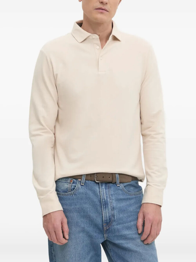 Hackett Long-Sleeve Polo Shirt