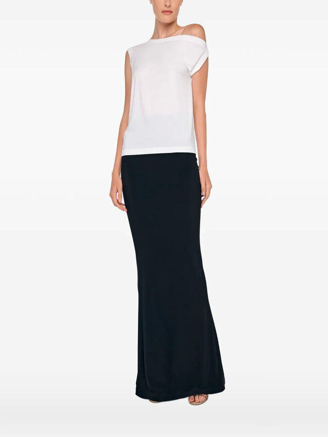 Norma Kamali Drop Shoulder Top