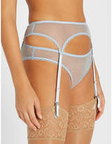Thumbnail for your product : Myla Verity Close metallic mesh suspenders