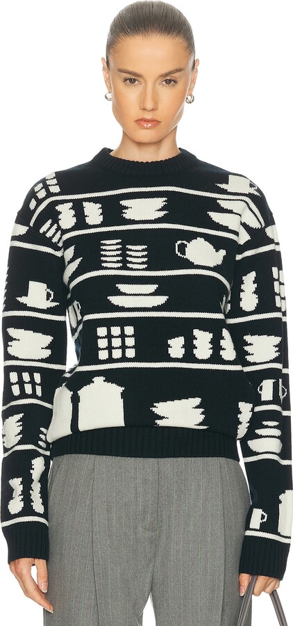 J.W.Anderson Crockery Jacquard Jumper in NA