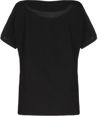 Just Cavalli XL Women Black T-shirt Cotton