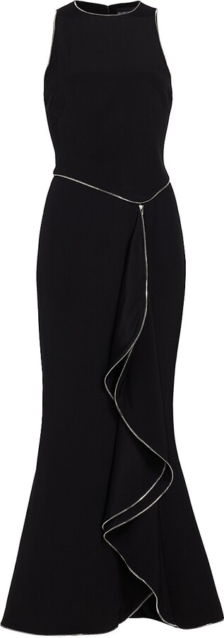 Caroline ruched jersey gown