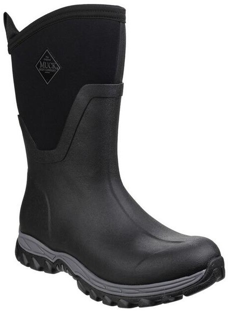 Muck Boots Arctic Sport Mid Height Wellington Boots - Black - ShopStyle