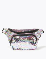 Thumbnail for your product : Marks and Spencer Kids' Reversible Sequin Bumbag
