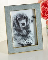 Thumbnail for your product : AERIN Mist Classic Faux-Shagreen 5" x 7" Picture Frame