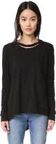 Thumbnail for your product : Wilt Raw Edge Double Neck Pullover