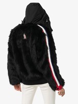 Thumbnail for your product : MONCLER GRENOBLE Faux Fur Hooded Jacket