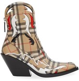 Thumbnail for your product : Burberry Matlock Vintage Check Western Boots