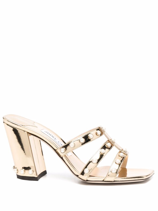 studded mule sandals