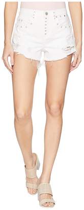 Blank NYC High-Rise Shorts in Lightbox White Women's Shorts