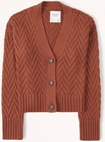 Winter 2023 Short Cardigan (Burnt Orange)