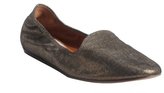 Thumbnail for your product : Lanvin gold leather metallic finish loafers
