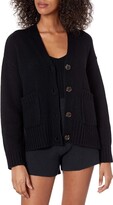 Thumbnail for your product : The Drop Women's Brigitte Chunky Button-Front Pocket Ribbed Cardigan