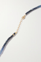 Thumbnail for your product : JIA JIA + Net Sustain Gold Sapphire Necklace - Blue