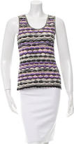 Thumbnail for your product : M Missoni Wool-Blend Patterned Top