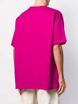Thumbnail for your product : Fred Perry two tone print T-shirt