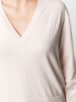 Thumbnail for your product : Allude Cotton-Cashmere Blend Knitted Top