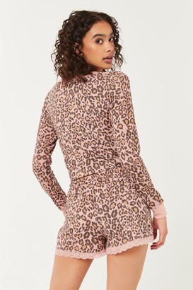 Ardene Leopard Deluxe Lounge shorts