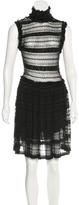 Thumbnail for your product : Opening Ceremony Drop Waist Gauze Knit Dress
