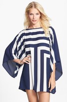 Thumbnail for your product : Ted Baker 'Neighla New Stripe' Oversize Cover-Up Tee