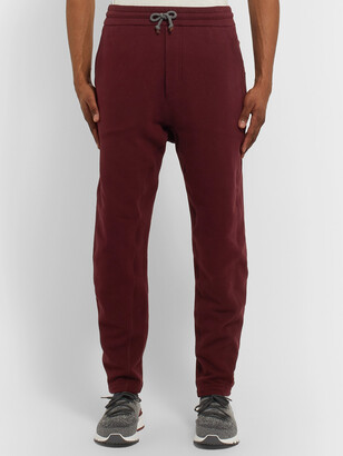 Brunello Cucinelli Slim-Fit Tapered Fleece-Back Stretch-Cotton Jersey Sweatpants