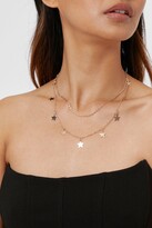 Thumbnail for your product : Nasty Gal Womens Dainty Star Necklace - Metallics - One Size