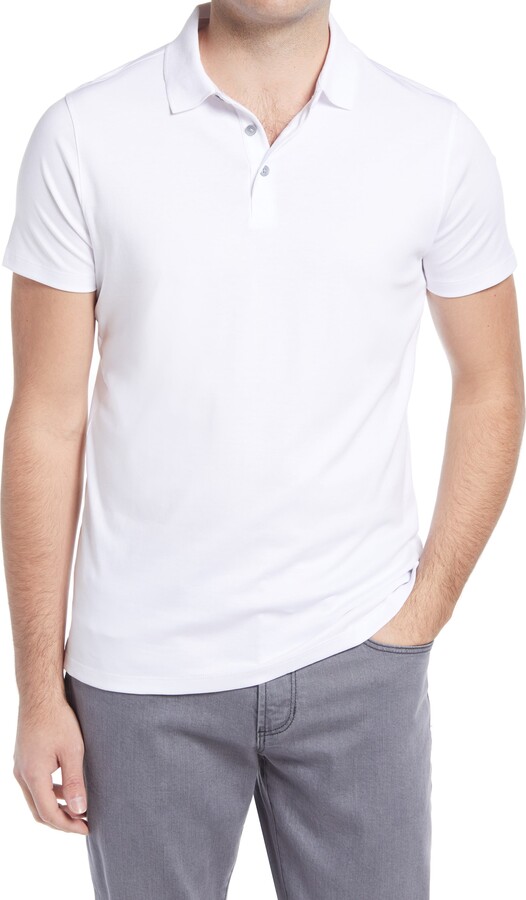 Robert Barakett Men's Georgia Pima Cotton Polo