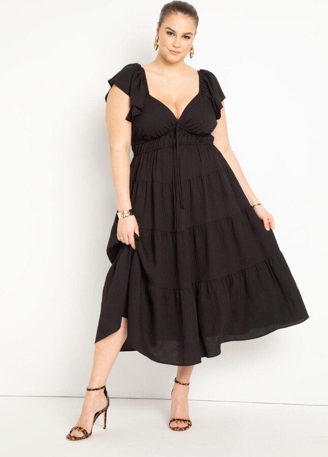 Ruffled Tiered Maxi Dress