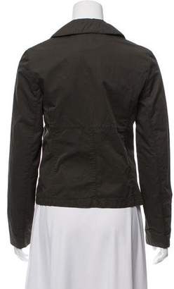 Prada Sport Long Sleeve Button-Up Jacket