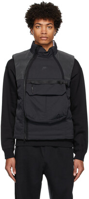 Nike Black Therma-FIT Tech Pack Vest - ShopStyle Outerwear