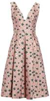 Thumbnail for your product : Lela Rose Floral Matelasse A-Line Dress