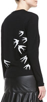Thumbnail for your product : McQ Starling-Design Crewneck Sweater