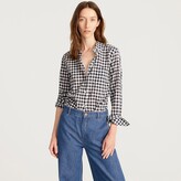 Thumbnail for your product : J.Crew Classic-fit shirt in crinkle gingham