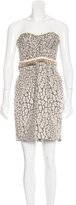 Thumbnail for your product : Matthew Williamson Mix Print Strapless Dress