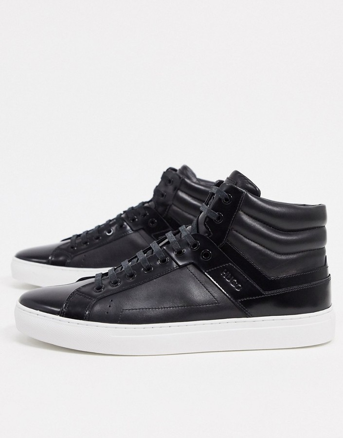 boss high top trainers