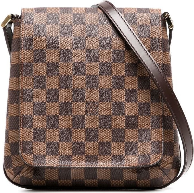 Louis Vuitton Damier Ebene Favorite MM w/ Strap - ShopStyle Crossbody Bags