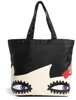 Thumbnail for your product : Lulu Guinness Luisa Doll Face Shopper Bag