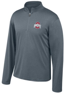 ohio state half zip pullover