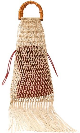 macrame string bag