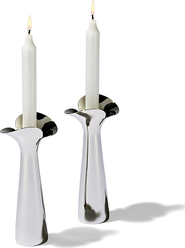 Georg Jensen Bloom Botanica 2-Piece Candleholder Set